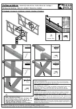 Предварительный просмотр 3 страницы Skan Holz Schwarzwald Assembly Instructions Manual