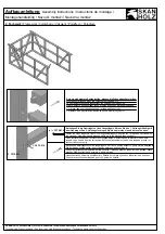 Предварительный просмотр 4 страницы Skan Holz Schwarzwald Assembly Instructions Manual