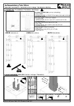 Предварительный просмотр 1 страницы Skan Holz Tiefe 300cm Assembly Instructions