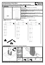 Предварительный просмотр 1 страницы Skan Holz Tiefe 350cm Assembly Instructions