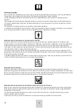 Preview for 78 page of SKANDI KRAFT iSIMPLE MIG 215 Operating Manual