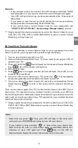 Preview for 5 page of skandia RemoteMaster BW600 Operating Instructions Manual