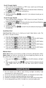 Preview for 7 page of skandia RemoteMaster BW600 Operating Instructions Manual