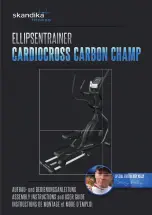 Skandika Fitness CARDIOCROSS CARBON CHAMP Assembly Instructions And User Manual preview