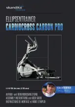 Preview for 1 page of Skandika Fitness CARDIOCROSS CARBON PRO Series Assembly Instructions And User Manual