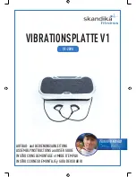 Skandika Fitness HOME VIBRATION PLATE 900 PLUS Assembly Instructions Manual preview