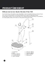 Preview for 4 page of Skandika Fitness Studio Vibration Plate 700 Assembly Instructions And User Manual