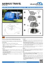 skandika outdoor Aarhus Travel Setup Instruction предпросмотр