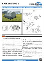 skandika outdoor FALKENBERG 6 Setup Instruction preview