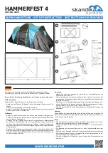 skandika outdoor HAMMERFEST 4 Setup Instruction preview