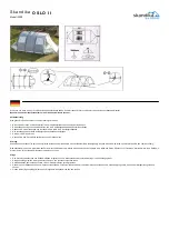 skandika outdoor OSLO II Assembly Instructions preview