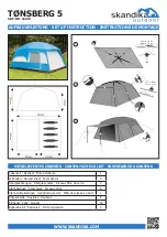 Preview for 1 page of skandika outdoor TONSBERG 5 Setup Instruction