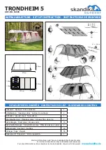 skandika outdoor TRONDHEIM 5 Setup Instruction preview