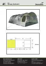 Preview for 1 page of Skandika Canopy Gotland 6 Setup & Maintenance