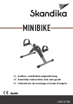 Skandika MINIBIKE SF-2560 Assembly Instructions And User Manual preview