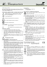 Preview for 3 page of Skandika Narvik 80060 Quick Start Manual