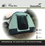 Preview for 1 page of Skandika Pitea Van Setup Instructions