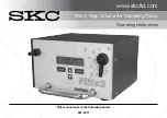 Preview for 1 page of SKC 901-2011 Operating Instructions Manual