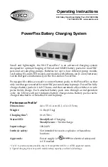 SKC PowerFlex Series Operating Instructions preview