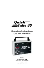 SKC QuickTake 30 Operating Instructions Manual предпросмотр