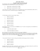 Preview for 13 page of Skee Ball Super Shot Deluxe Assembly & Operating Manual