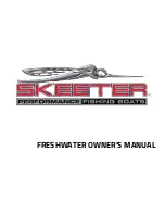 Skeeter FRESHWATER Owner'S Manual preview