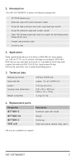 Preview for 5 page of SKF 1077600/SET Instructions For Use Manual