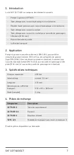 Preview for 9 page of SKF 1077600/SET Instructions For Use Manual