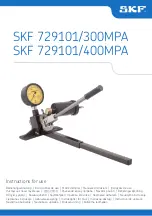 SKF 729101 Instructions For Use Manual предпросмотр