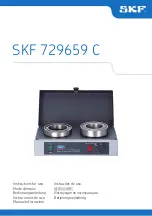 Предварительный просмотр 1 страницы SKF 729659 C Instructions For Use Manual