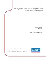 Предварительный просмотр 1 страницы SKF CMPT CTU Instruction Manual