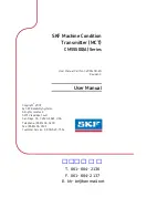 SKF CMSS500 Series User Manual preview