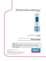 SKF CMWA 8800 Service Manual preview