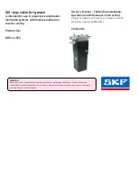 SKF DCV5-4+924 Installation, Operation And Maintenance Instructions preview