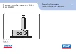 SKF DU1-GKS EEX Operating Instructions Manual preview