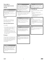 Preview for 5 page of SKF Lincoln P653S User And Maintenance Instructions