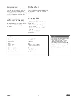 Preview for 3 page of SKF Lubrigun 802330 Series User And Maintenance Instructions