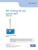 SKF Multilog WVT User Manual preview