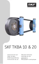 SKF TKBA 10 Instructions For Use Manual предпросмотр