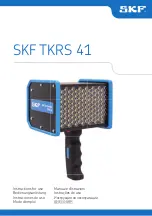 Предварительный просмотр 1 страницы SKF TKRS 41 Instructions For Use Manual