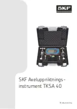 Предварительный просмотр 181 страницы SKF TKSA 40 Instructions For Use Manual