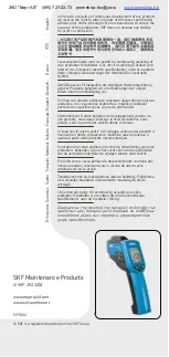 Предварительный просмотр 6 страницы SKF TKTL 30 Instructions For Use Manual