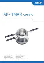 SKF TMBR Series Instructions For Use Manual preview