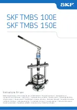 Предварительный просмотр 1 страницы SKF TMBS 100E Instructions For Use Manual