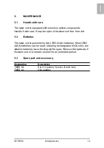 Preview for 15 page of SKF TMEB 2 Instructions For Use Manual