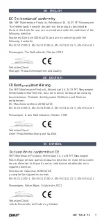 Preview for 7 page of SKF TMHS 100 Instructions For Use Manual