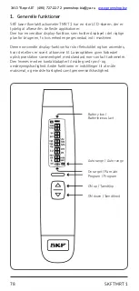 Preview for 80 page of SKF TMRT 1 Instructions For Use Manual