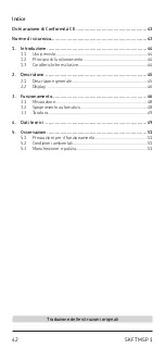 Preview for 44 page of SKF TMSP 1 Instructions For Use Manual