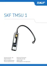 Предварительный просмотр 1 страницы SKF TMSU 1 Instructions For Use Manual