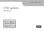 SKF Vectolub VTEC Installation And Commissioning Manual предпросмотр